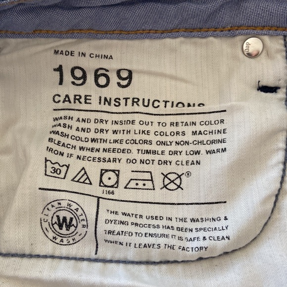 Gap 1969 Button Front Denim Skirt size 8 - Picture 5 of 7